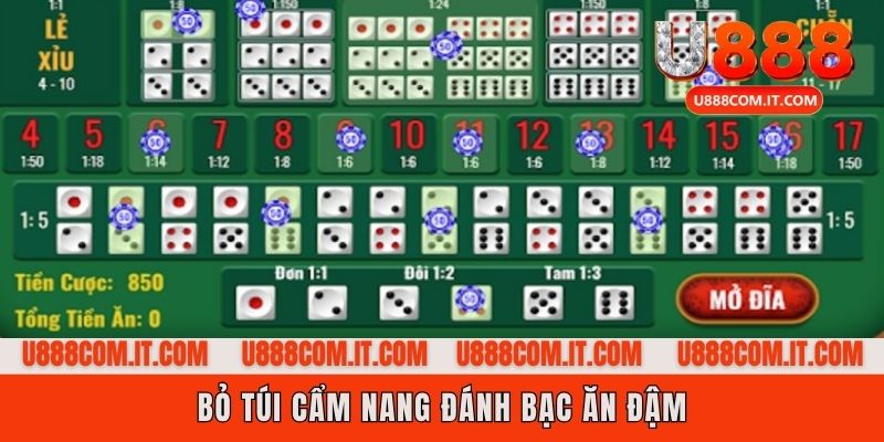 Bỏ túi cẩm nang đánh Sicbo thắng đậm