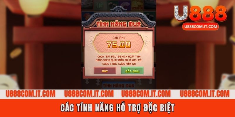 Các biểu tượng/tính năng