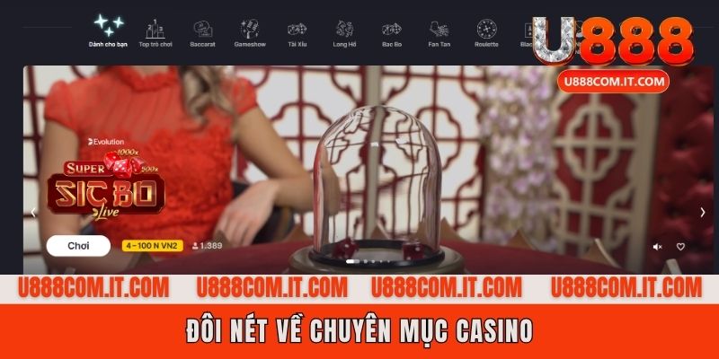 Casino live là gì?