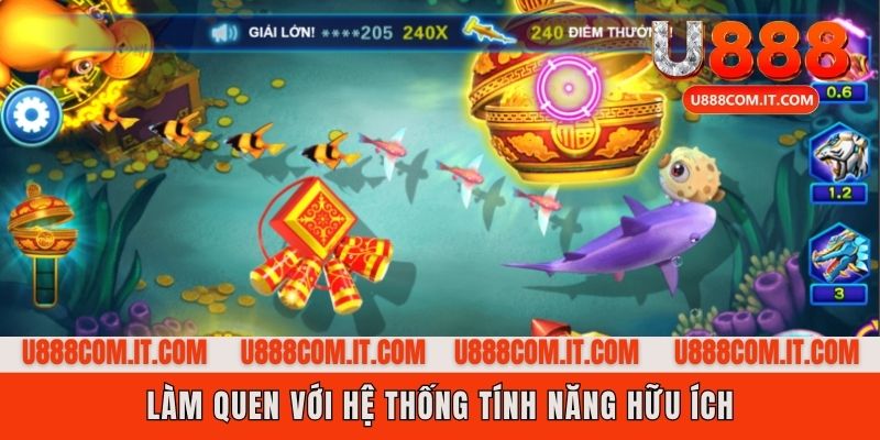 Các tính năng hỗ trợ thiết lập sẵn