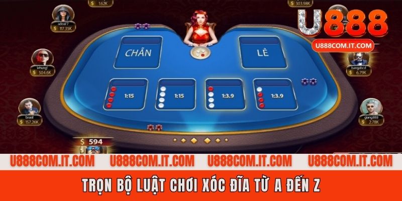 Trình bày chi tiết luật Xóc Đĩa cho người mới